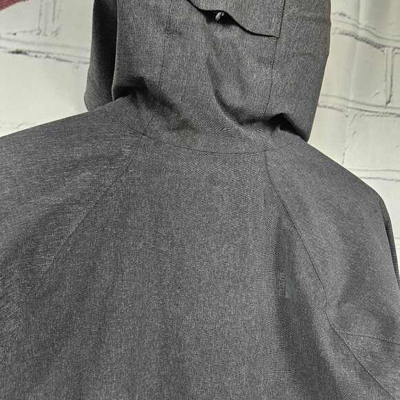 The North Face Apex Flex GTX Gore-Tex Hooded Jacket Mens S Gray Snow Winter Ski - Picture 11 of 16